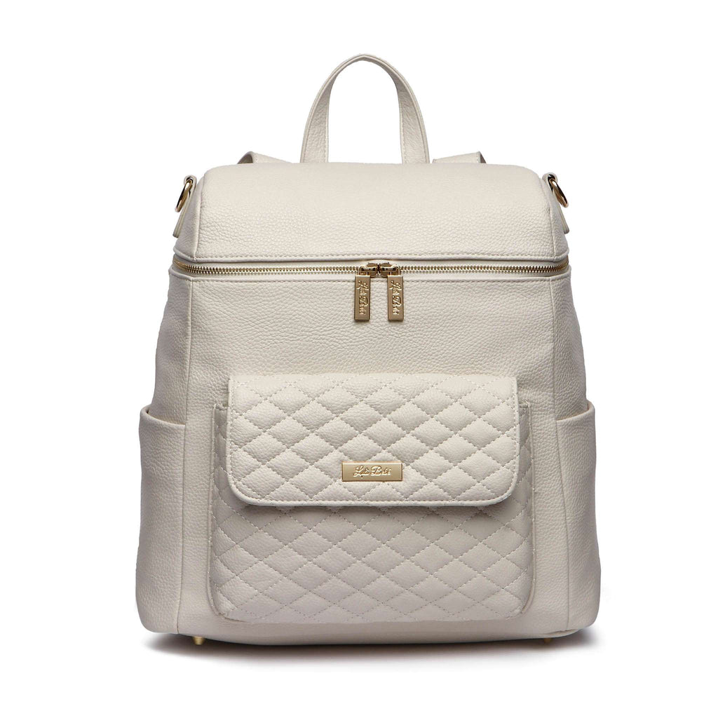 Monaco Diaper Bag | Pearl White - Riot Co.