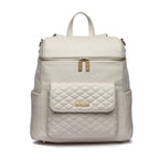 Monaco Diaper Bag | Pearl White - Riot Co.