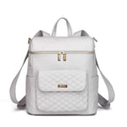 Monaco Diaper Bag | Stone Grey - Riot Co.