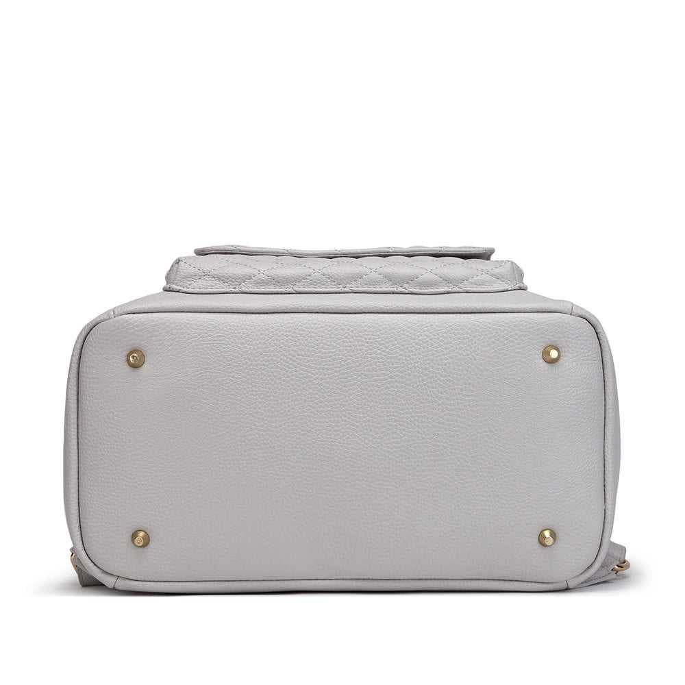 Monaco Diaper Bag | Stone Grey - Riot Co.