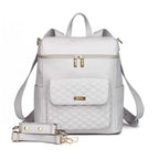 Monaco Diaper Bag | Stone Grey - Riot Co.