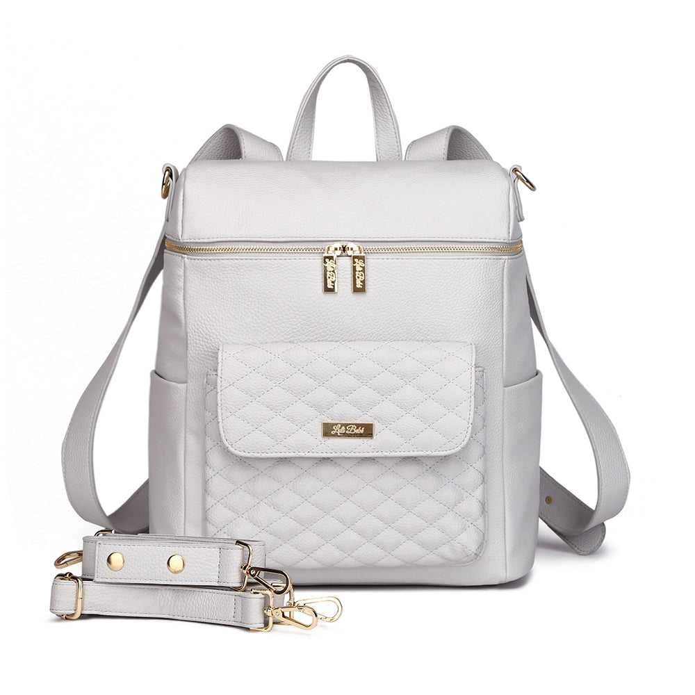 Monaco Diaper Bag | Stone Grey - Riot Co.