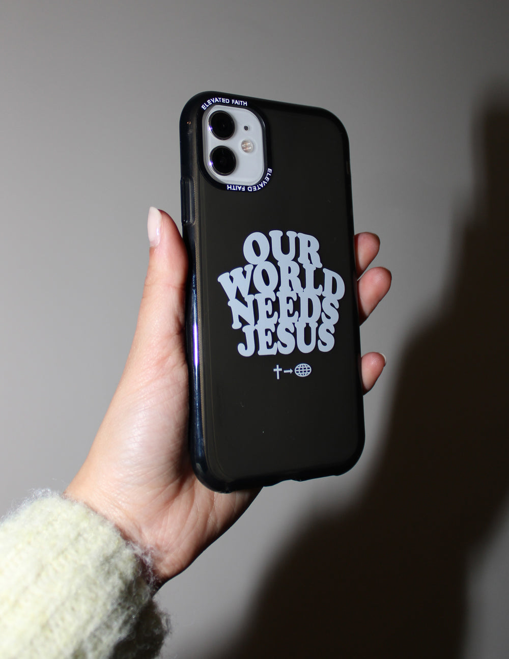 Our World Needs Jesus Phone Case - Riot Co.