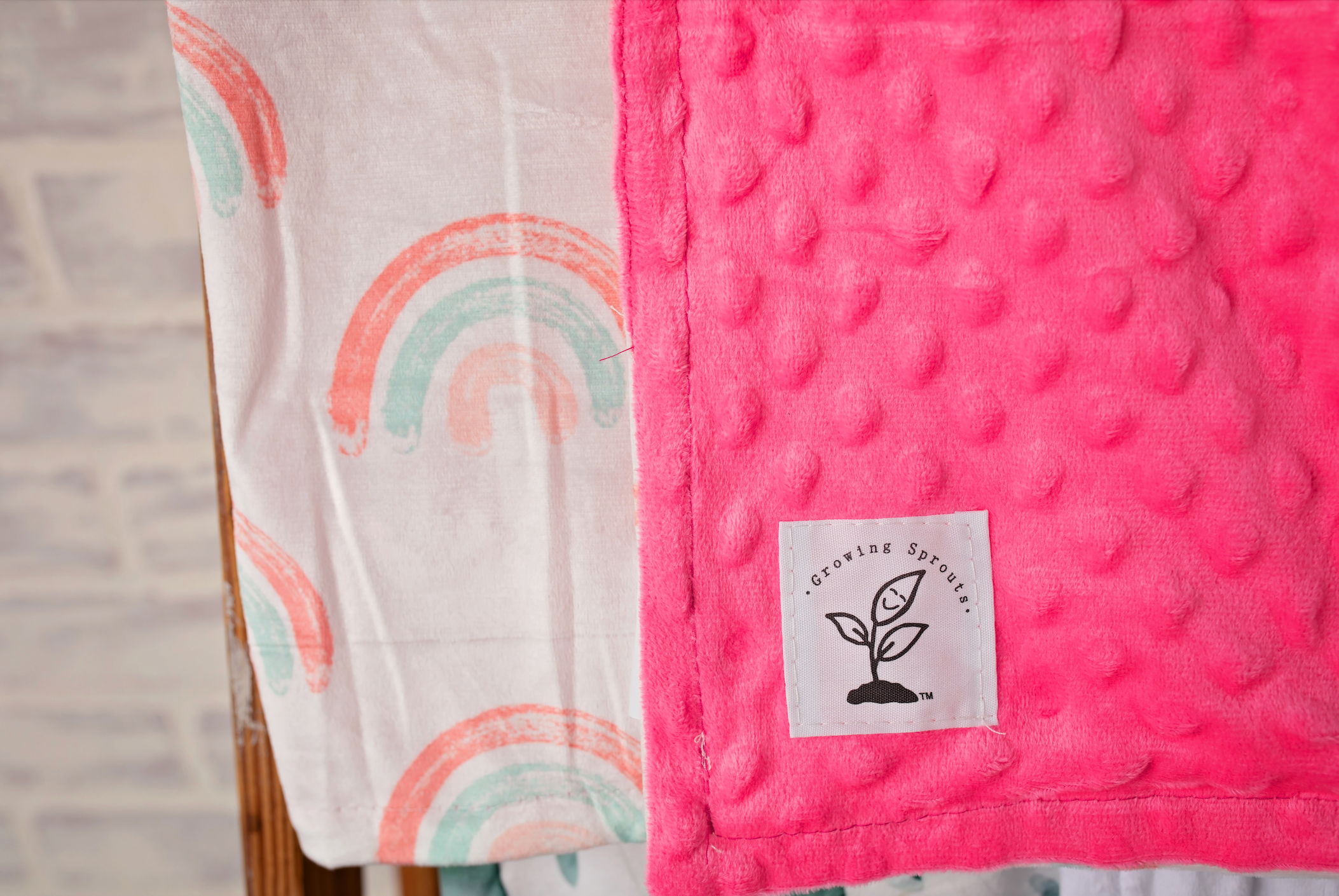Colorful Creations Minky Blanket - Riot Co.