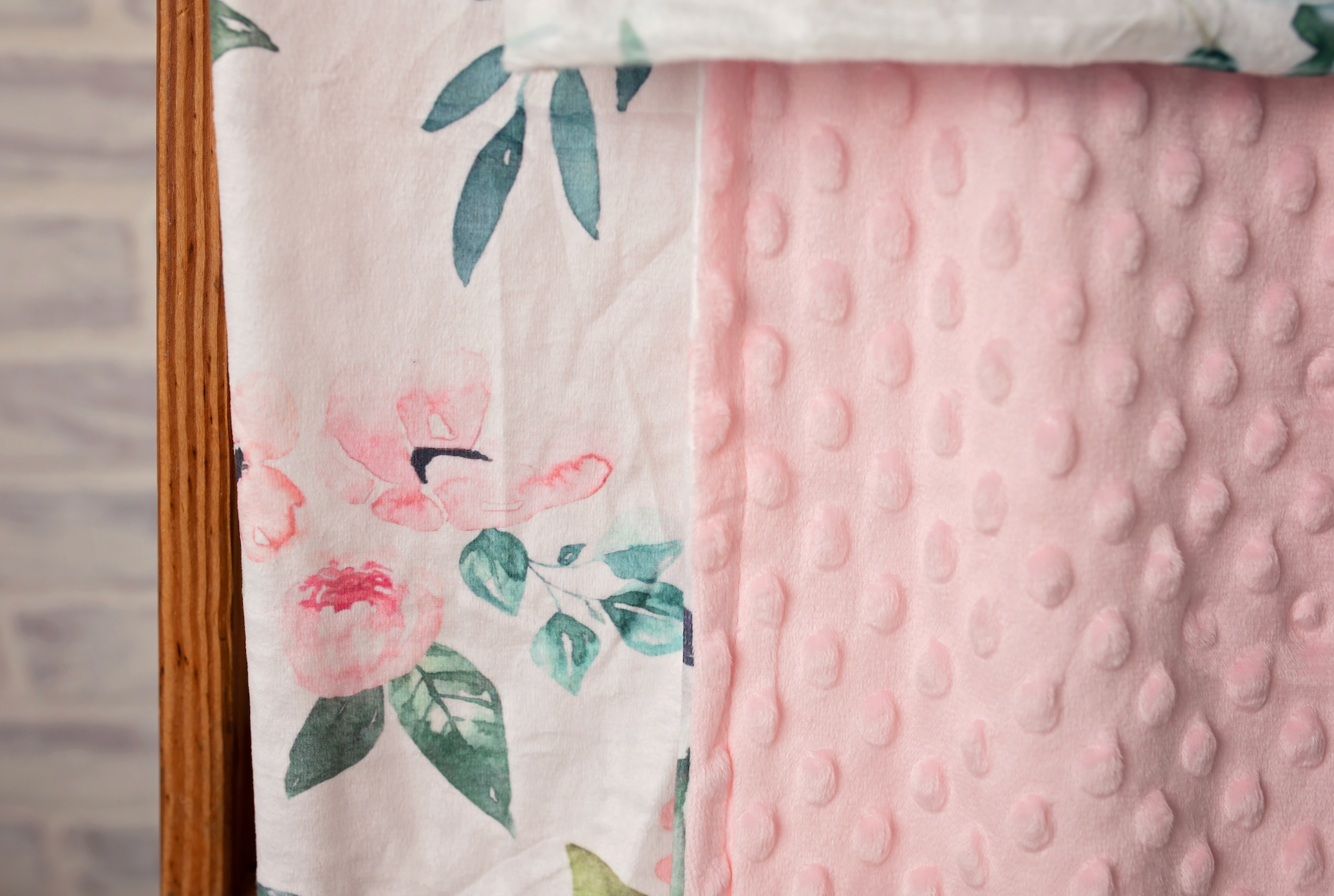 Flowers Forever Minky Blanket - Riot Co.