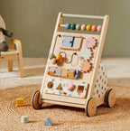 Tiny Land® Versatile Natural Wooden Baby Walker - Riot Co.