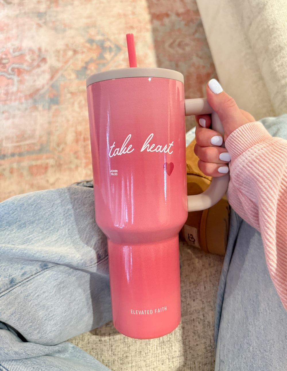 Take Heart 40 oz Ascend Tumbler - Riot Co.