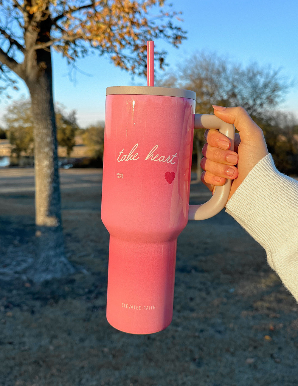 Take Heart 40 oz Ascend Tumbler - Riot Co.