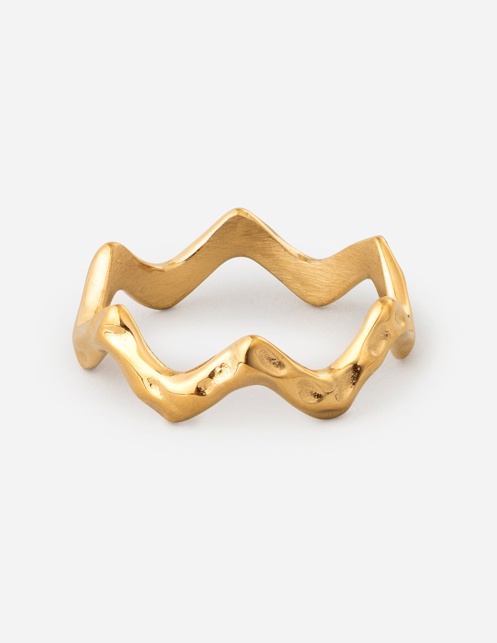 Textured Wavy Ring - Riot Co.