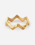 Textured Wavy Ring - Riot Co.