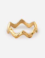Textured Wavy Ring - Riot Co.