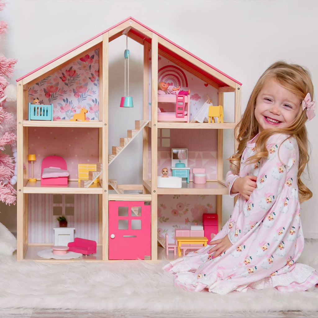 Tiny Land® Sweetwood Love Dollhouse without Dolls - Riot Co.