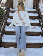 WWJD Varsity Unisex Crewneck - Riot Co.