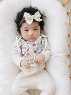 Desert Floral Classic Luxe Fleece Bib