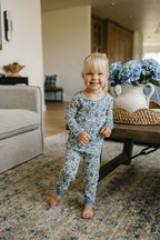 Bluebell Pointelle Bamboo Cozy Set