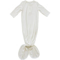 White Bamboo Knot Gown