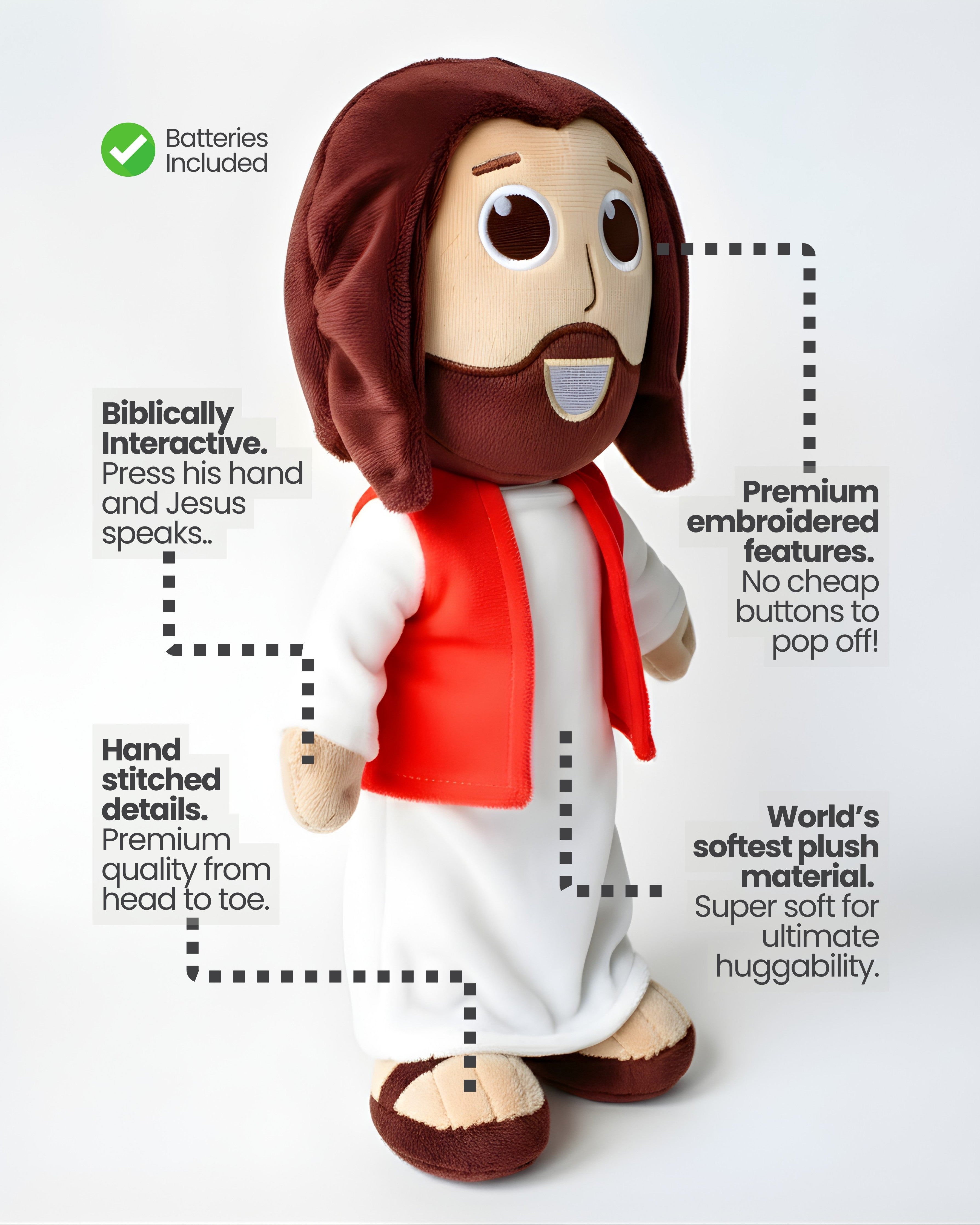 The Talking Jesus Doll - Riot Co.