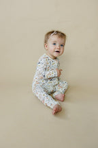 Pastel Petals Modal Zippy Romper - Riot Co.