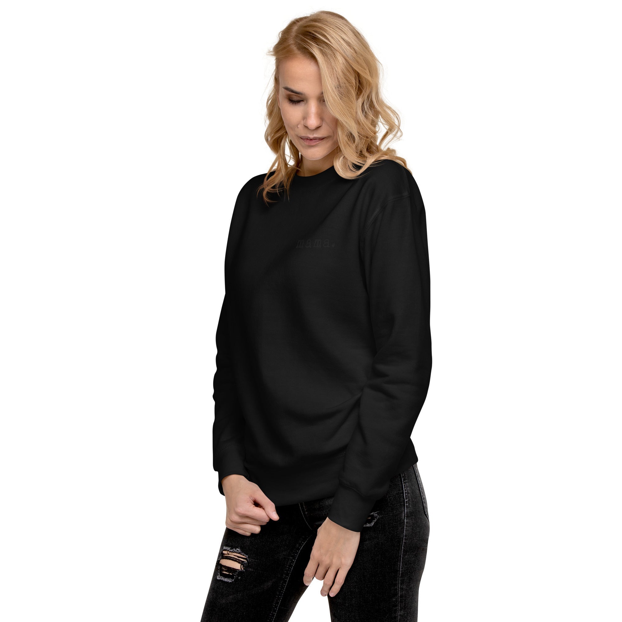 Mama. Embroidered |  Premium Adult Sweatshirt - Riot Co.