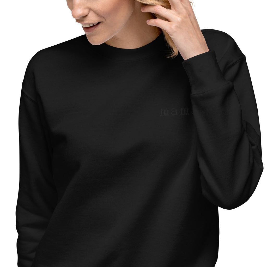 Mama. Embroidered |  Premium Adult Sweatshirt - Riot Co.