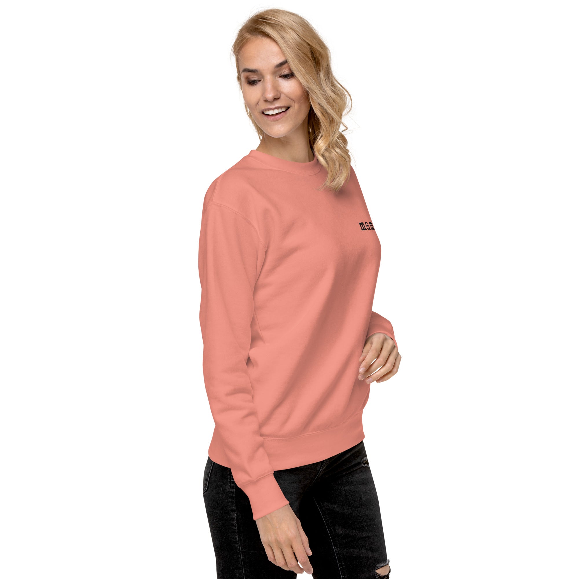 Mama. Embroidered |  Premium Adult Sweatshirt - Riot Co.