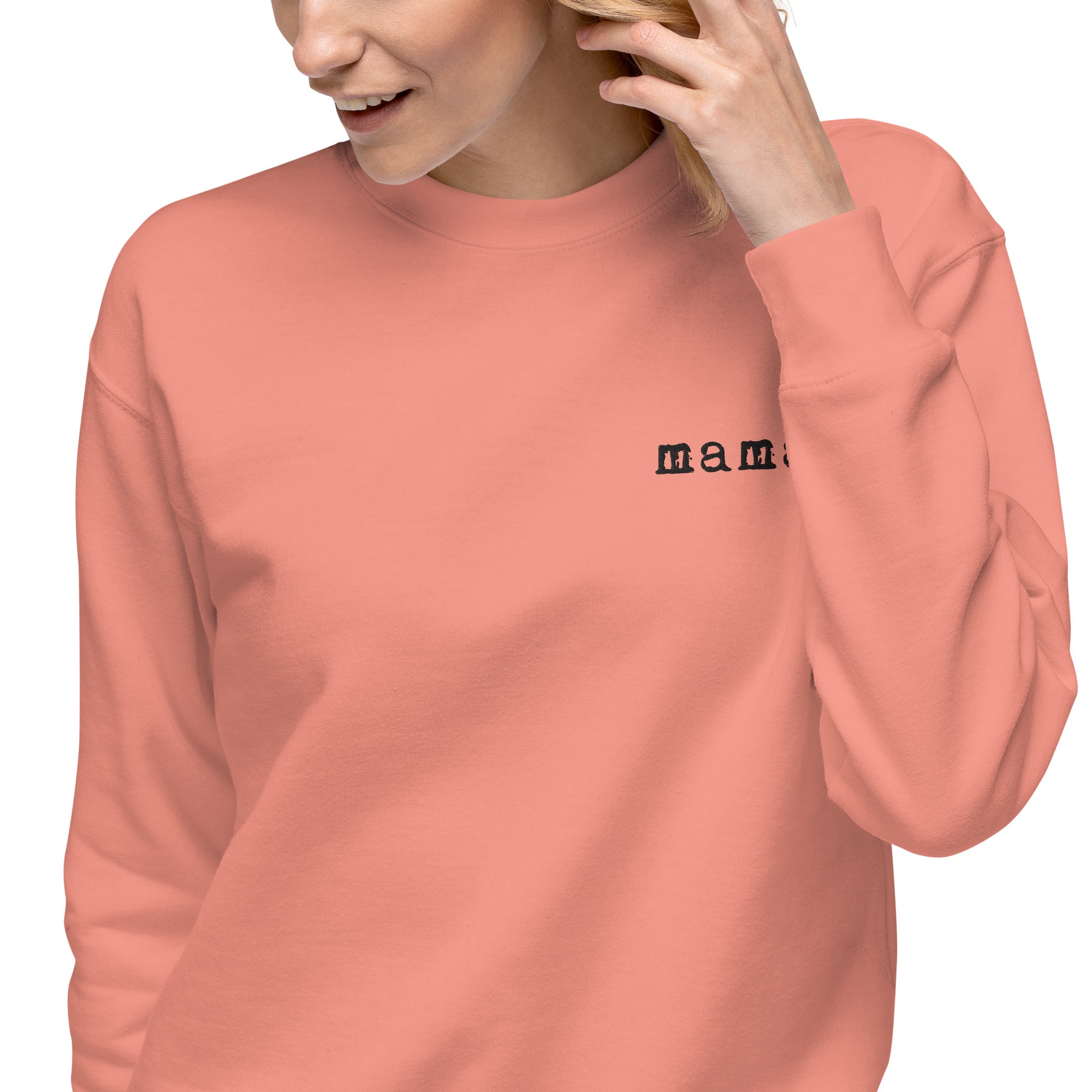 Mama. Embroidered |  Premium Adult Sweatshirt - Riot Co.
