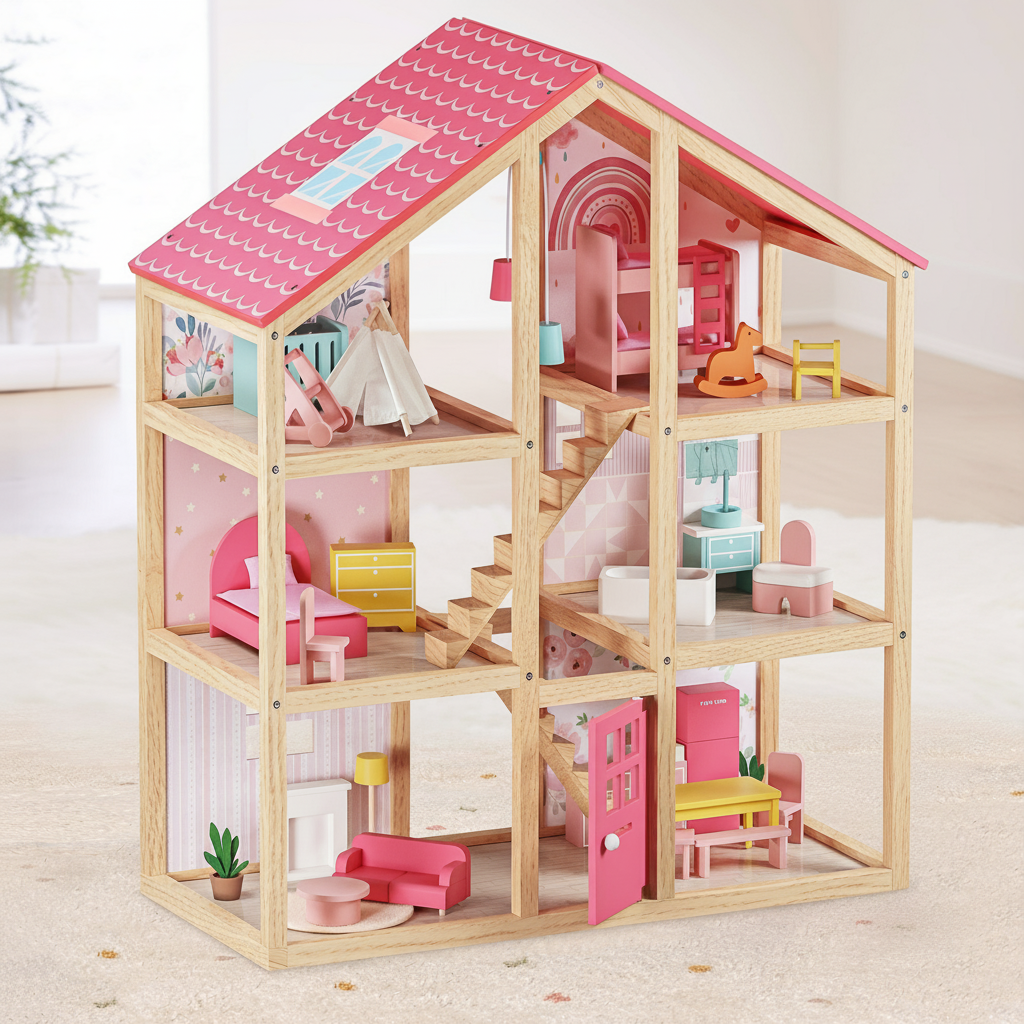 Tiny Land® Sweetwood Love Dollhouse without Dolls - Riot Co.